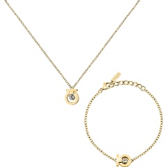 Изображение товара Набор Trussardi подвеска + серьги TJAXC66