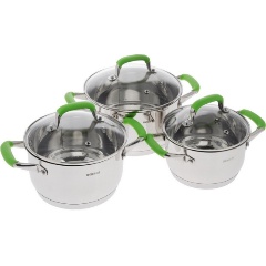 Изображение товара Набор кастрюль Bekker BK-1803, 6 предметов