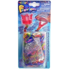 Изображение товара Набор для плетения браслетов из резиночек RAINBOW LOOM R0036B Фингер Лум, Красный