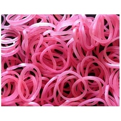 Изображение товара Резиночки для плетения браслетов RAINBOW LOOM B0142 Розовый Лимонад Перламутр