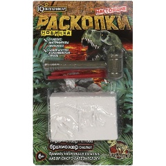 Изображение товара Набор раскопки IQ ЭКСПЕРИМЕНТ череп и скелет динозавров, 1901K092-3-RU