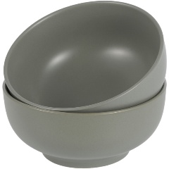 Изображение товара Набор салатников Gipfel Gris 2 шт., 15 см, 600 мл, керамика (52174)