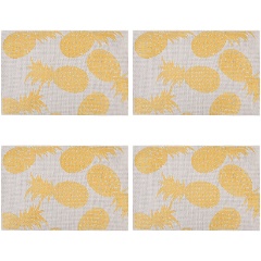 Изображение товара Набор сервировочных салфеток Nouvelle Ананас/grey 4 шт 45х30 см