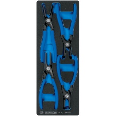 Изображение товара Набор съемников стопорных колец KING TONY 9-42154GPV, 4 предмета