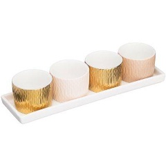 Изображение товара Набор сервировочный BRONCO из 5 предметов,"crocus"