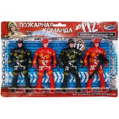 Изображение товара Набор солдатиков ИГРАЕМ ВМЕСТЕ пожарные, I511-H42007-R