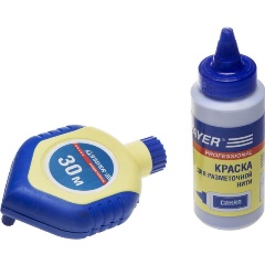 Изображение товара Набор STAYER Нить разметочная с синей краской в 2-хкомпонентном корпусе, 115гx30м 2-06383-H2