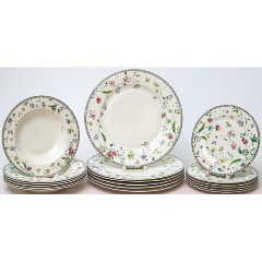 Изображение товара Столовый набор Balsford МАНУЭЛА 18 предметов фарфор для сервировки и подарка
