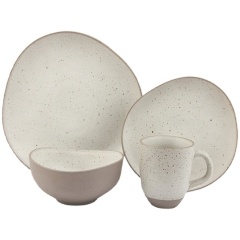 Изображение товара Столовый набор JEWEL Парфе 16 предметов керамика, посуда для микроволновки и мытья