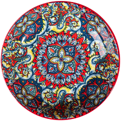 Изображение товара Набор тарелок Homium Kitchen Multi Маракеш 20.5 см, 4 шт., красный (set4marakesh02)