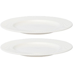 Изображение товара Набор тарелок Liberty Jones Soft Ripples, Dual Glazing, 21 см, 2 шт.