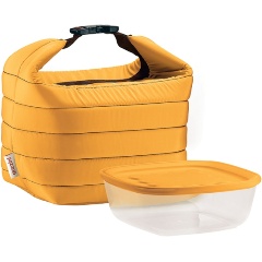 Изображение товара Набор термосумка + контейнер Guzzini Handy малый, жёлтый