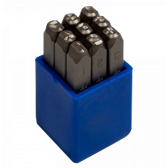 Изображение товара Набор ударных клейм KING TONY 11409SQ03, 3мм, цифры, 9 предметов