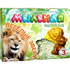 Изображение товара Набор для творчества ИННОВАЦИИ ДЛЯ ДЕТЕЙ 748 Мыльная Мастерская-Весёлые звери