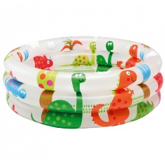 Изображение товара Надувной детский бассейн INTEX 57106 динозавр 61х22 см для малышей от 1 года