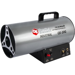 Изображение товара Нагреватель воздуха газовый QUATTRO ELEMENTI QE-20G с регулировкой (12 - 20кВт, 300 м.куб/ч, 1,4 л/ч, 5,4кг) (243-943)