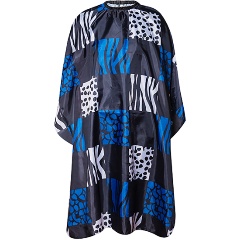 Изображение товара Накидка парикмахерская HARIZMA h10861-14 Синие квадраты