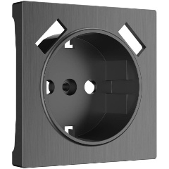 Изображение товара Накладка для розетки USB Werkel графит рифленый W1179504 4690389158667