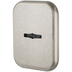 Изображение товара Накладка квадратная на сувальдный замок со шторкой ARMADILLO PS-DEC SQ CT (ATC Protector 1) SN-3 Мат.никель