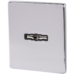 Изображение товара Накладка на сувальдный замок Armadillo ESC.S-auto.USS/K хром защитная эстетика надежность