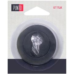 Изображение товара Накладка под цилиндр LM/A ET.R.TLK52 BL-24 черный PUNTO коллекция SIMPLE LIVING