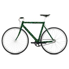 Изображение товара Наклейка Remember Forest на раму велосипеда (RK09)