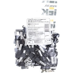 Изображение товара Наконечник IEK НШВИ(2) 6.0-14 черн. (уп.100шт), UTE10-D6-0-100