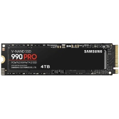 Изображение товара SSD диск Samsung 990 PRO, 4000GB, M.2 2280, PCIe 4.0 x4 (MZ-V9P4T0B)