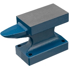 Изображение товара Наковальня кузнечная, однорогая, 450 гр., СИБРТЕХ, 18680