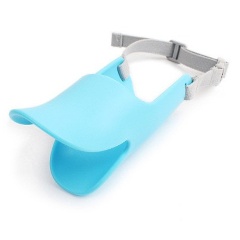 Изображение товара Намордник Zoowell силиконовый для собак голубой S, (sil_0014_B)