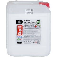 Изображение товара Нано-грунтовка Dali, глубокопроникающая, акриловая, 10 л