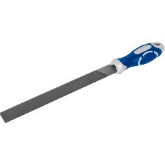 Изображение товара Напильник плоский КОБАЛЬТ двухкомпонентная рукоятка, № 3, 200мм, подвес (247-378)
