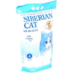 Изображение товара Наполнитель для кошачьих туалетов Сибирская кошка Элитный, силикагелевый, 16л