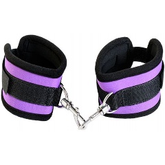 Изображение товара Наручники THEATRE BY TOYFA из неопрена (фиолетовые)