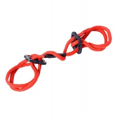 Изображение товара Наручники THEATRE BY TOYFA ,веревочные красные