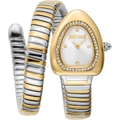Изображение товара Женские наручные часы Just Cavalli JC1L249M0055 с серебряным корпусом и браслетом