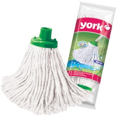 Изображение товара Насадка для уборки YORK МАКСИ хлопок 20см для мягкой и эффективной чистки