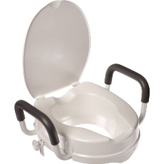 Изображение товара Насадка на унитаз BRADEX KZ 0934 с поручнями и крышкой