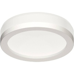 Изображение товара Насадка передняя Ambrella light SWH/FR N8412 металлическая белая 23 мм