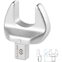 Изображение товара Насадка рожковая серии FIT KING TONY 21 мм, 9х12 мм