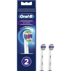 Изображение товара Насадка для электрической зубной щетки ORAL-B EB18рRB 3DWhite CleanMaximiser, 2 шт