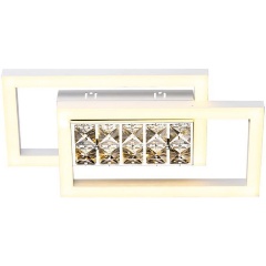 Изображение товара Настенно-потолочный светильник Ambrella light Ice FA107 из металла и хрусталя