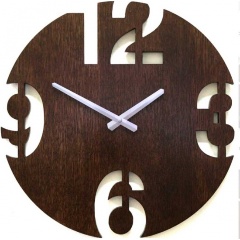 Изображение товара Настенные часы Castita CL-40-1-Numbers-Brown