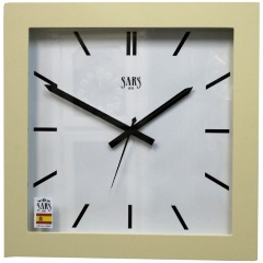 Изображение товара Настенные часы SARS 0195 Ivory - кварцевые, деревянные, классика, 45х45 см