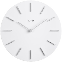 Изображение товара Настенные часы Tomas Stern 7316 кварцевые современный дизайн белый МДФ