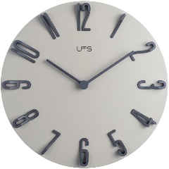 Изображение товара Настенные часы Tomas Stern 7326 из МДФ с кварцевым механизмом и арабскими цифрами