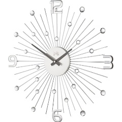 Изображение товара Настенные часы Tomas Stern 8017 из металла и пластика, бесшумный механизм