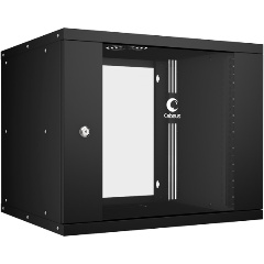 Изображение товара Шкаф серверный настенный Cabeus LIGHT 19" 9U (WSC-05D-9U55/45)