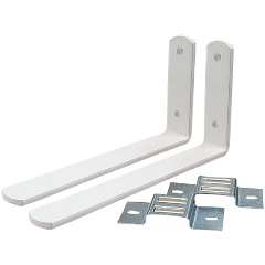 Изображение товара Настенный держатель с креплением для гардин РемоКолор 150 мм, 2 шт. 71-2-075