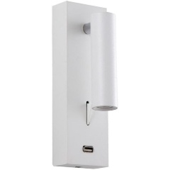 Изображение товара Настенный светильник Crystal Lux CLT 210W USB WH